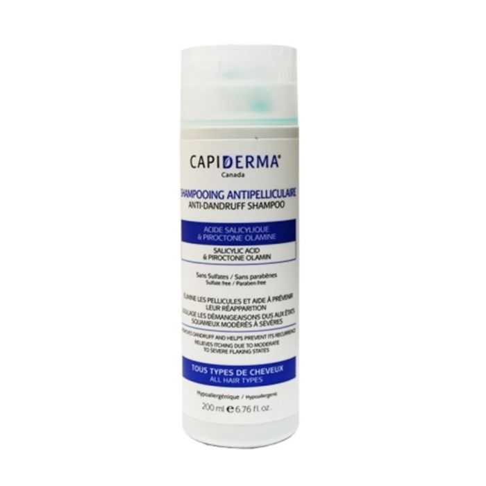 CAPIDERMA SHAMPOOING ANTI-PELLICULAIRE 200 ML