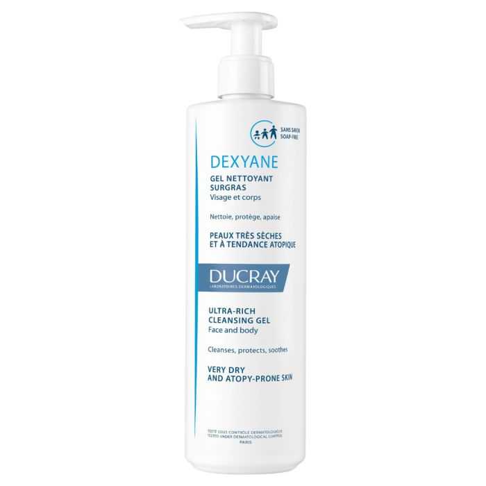 DUCRAY DEXYANE GEL NETTOYANT SURGRAS 400ML