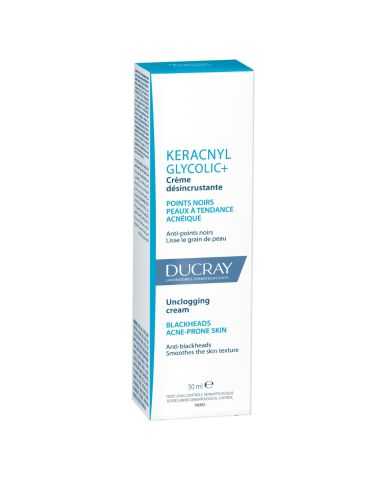DUCRAY KERACNYL GLYCOLIC+ CREME DESINCRUSTANTE 30ML