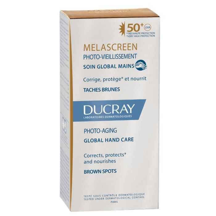 DUCRAY MELASCREEN PHOTO-VIEILLISSEMENT SOIN GLOBAL MAINS 50 ML