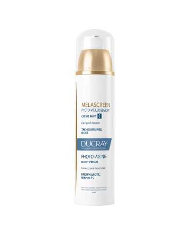 DUCRAY MELASCREEN PHOTO VEILLESSEMENT CREME NUIT 50 ML