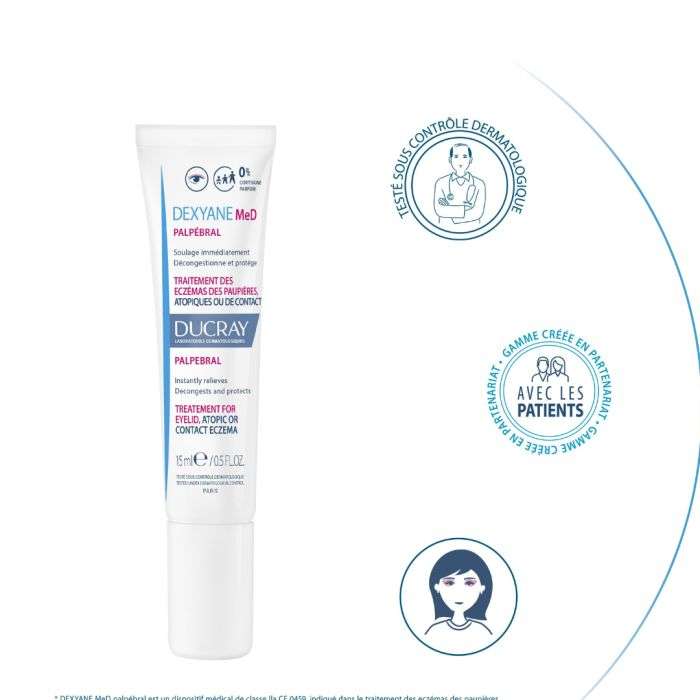DUCRAYDEXYANE MED PALPEBRAL 15ML