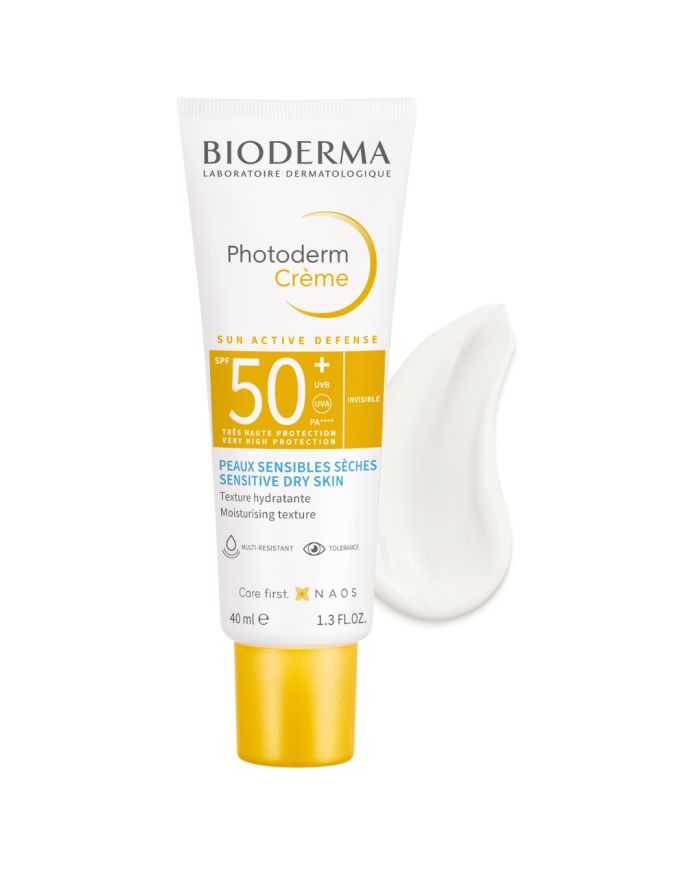BIODERMA PHOTODERM SUN ACTIVE DEFENCE CREME SOLAIRE SPF 50 + INVISIBLE