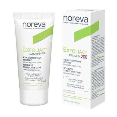 NOREVA EXFOLIAC ACNOMEGA 200 SOIN CORRECTEUR INTENSIF 30ml 