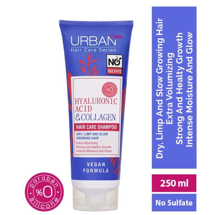 URBAN CARE SHAMPOING EXTRA VOLUME ACIDE HYALURONIQUE ET COLLAGENE 250 ML
