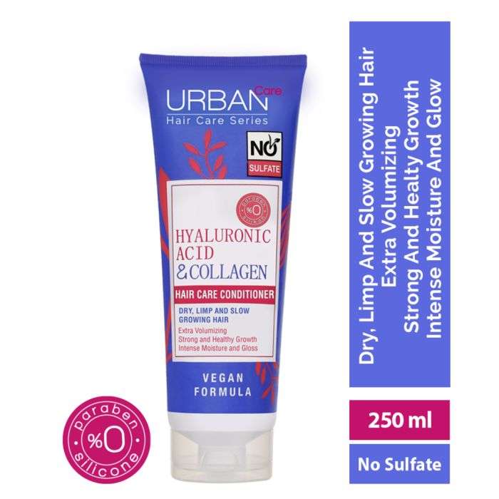 URBAN CARE APRES SHAMPOOING EXTRA VOLUME ACIDE HYALURONIQUE ET COLLAGENE 250 ML