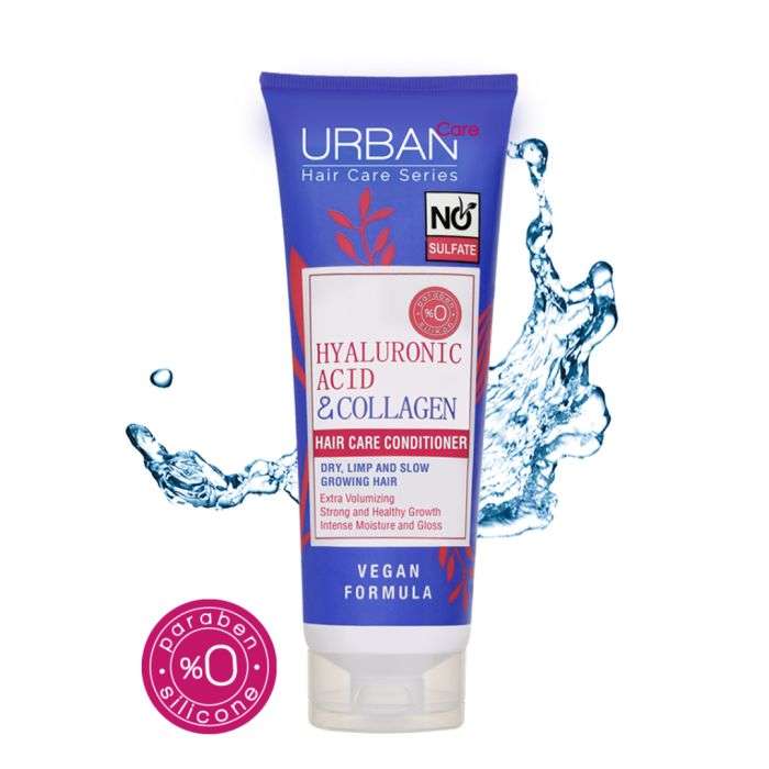 URBAN CARE APRES SHAMPOOING EXTRA VOLUME ACIDE HYALURONIQUE ET COLLAGENE 250 ML