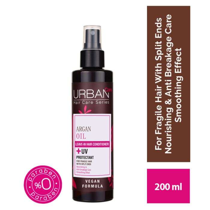 URBAN CARE LEAVE IN NOURRISSANT SANS RINCAGE + UV PROTECTION ARGAN ET KERATINE 200 ML