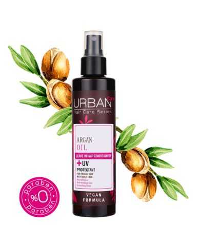 URBAN CARE LEAVE IN NOURRISSANT SANS RINCAGE + UV PROTECTION ARGAN ET KERATINE 200 ML