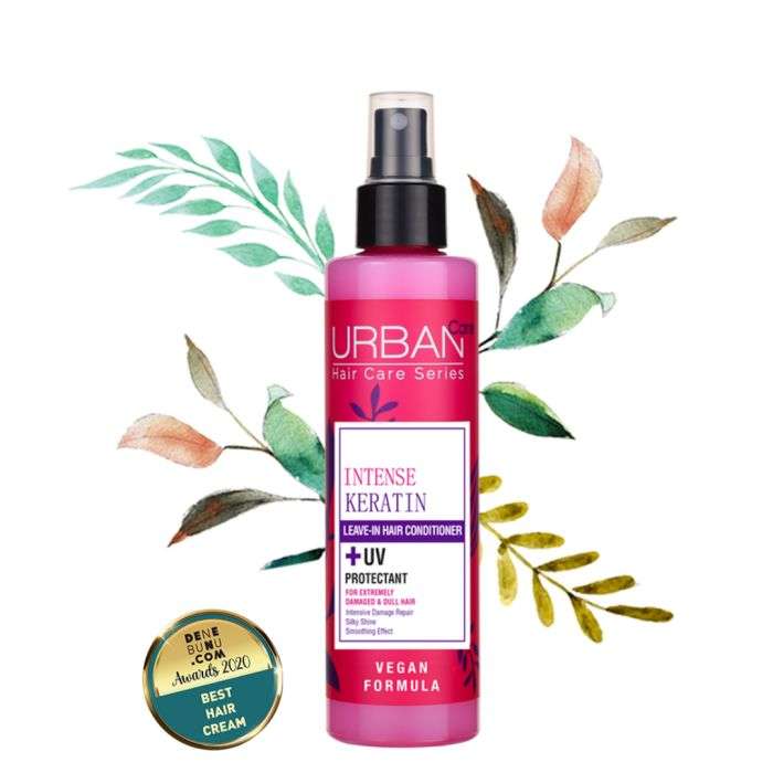 URBAN CARE LEAVE IN REPARATEUR SANS RINCAGE + UV PROTECTION KERATINE INTENSE 200 ML