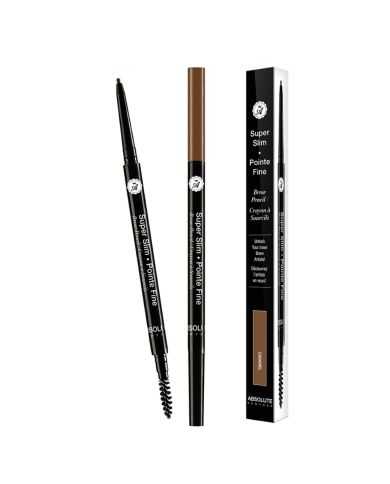 ABSOLUTE NEW YORK CRAYON A SOURCILS SUPER SLIM POINTE FINE CARAMEL