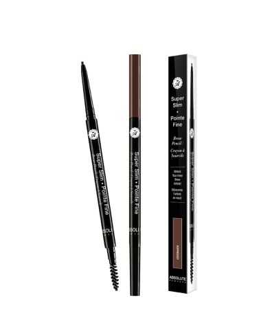ABSOLUTE NEW YORK CRAYON A SOURCILS SUPER SLIM POINTE FINE ESPRESSO SSEB02