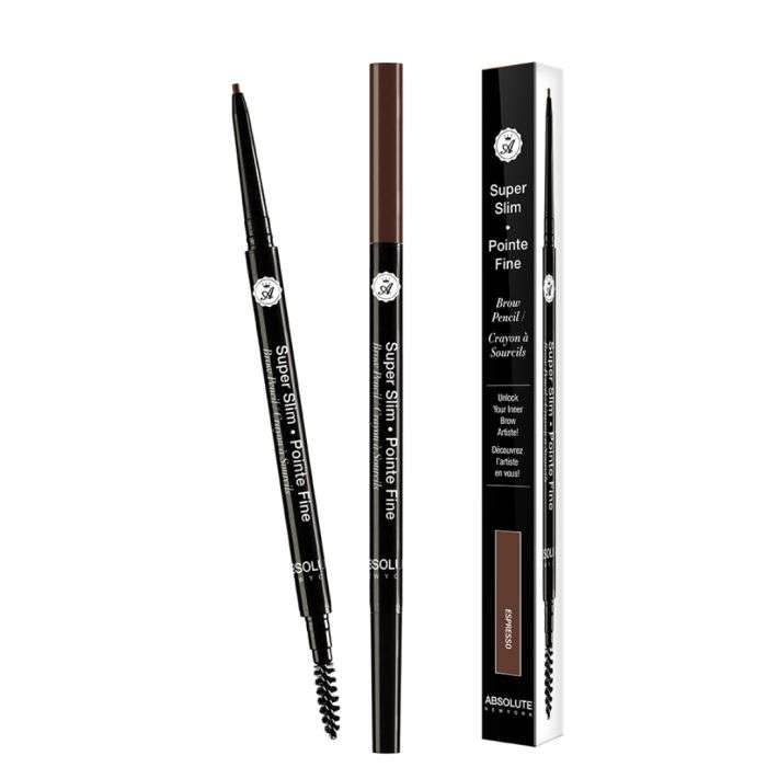 ABSOLUTE NEW YORK CRAYON A SOURCILS SUPER SLIM POINTE FINE ESPRESSO