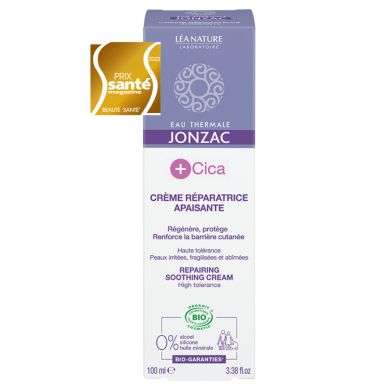 LEA NATURE EAU THERMALE JONZAC + CICA CREME REPARATRICE APAISANTE 100ML