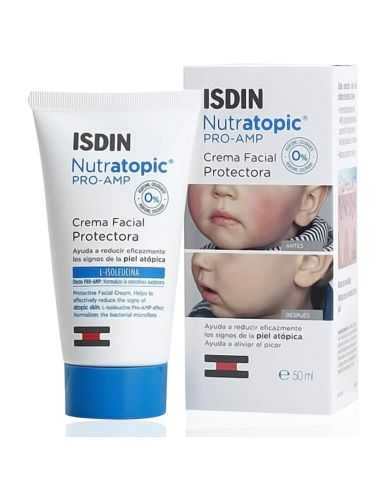 ISDIN NUTRATOPIC PRO AMP CREME PROTECTRICE VISAGE 50 ML