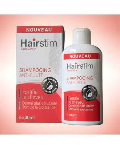 HAIRSTIM SHAMPOING ANTI CHUTE SANS SULFATE 200 ML