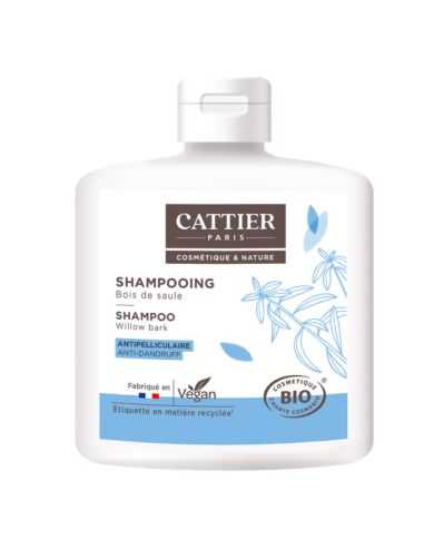 CATTIER SHAMPOOING ANTIPELLICULAIRE BOIS DE SAULE 250 ML