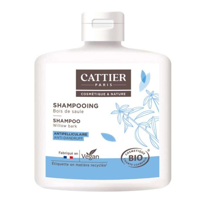 CATTIER SHAMPOOING ANTIPELLICULAIRE BOIS DE SAULE 250 ML