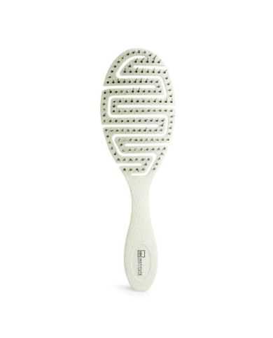 IDC INSTITUTE BROSSE ROUND EN FIBRES NATURELLES BLANCHE