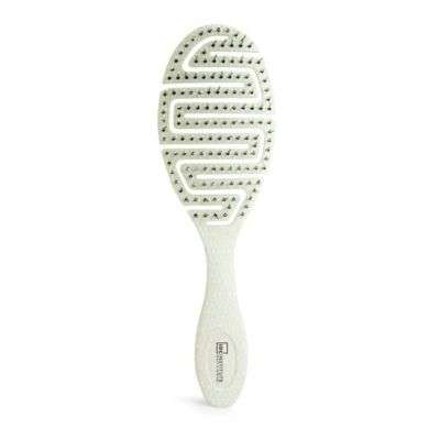 IDC INSTITUTE BROSSE ROUND EN FIBRES NATURELLES BLANCHE