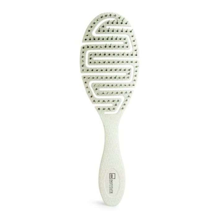 IDC INSTITUTE BROSSE ROUND EN FIBRES NATURELLES BLANCHE