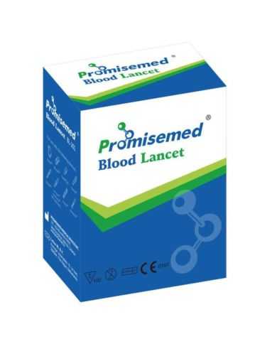 PROMISEMED BOITE DE 100 LANCETTES STERILLES POUR LECTEUR DE GLYCEMIE
