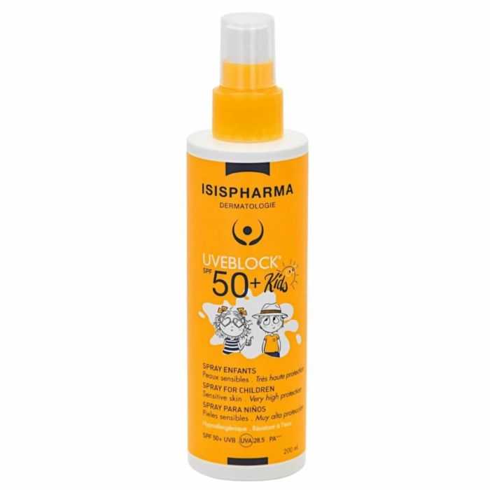 ISISPHARMA UVEBLOCK SPRAY ENFANTS SPF 50 200 ML