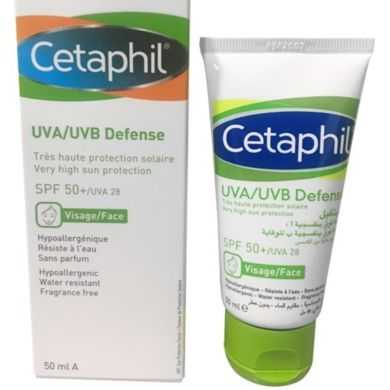 CETAPHIL ECRAN SOLAIRE UVA UVB SPF 50+ 50 ML