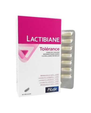 PILEJE LACTIBIANE TOLERANCE 30 GELULES