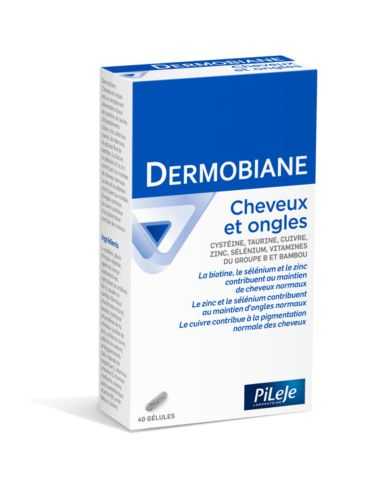 PILEJE DERMOBIANE CHEVEUX ET ONGLES 40 GELULES