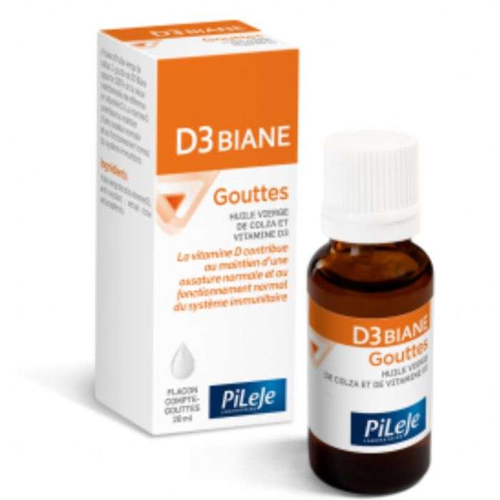 PILEJE D3BIANE GOUTTES 20 ML