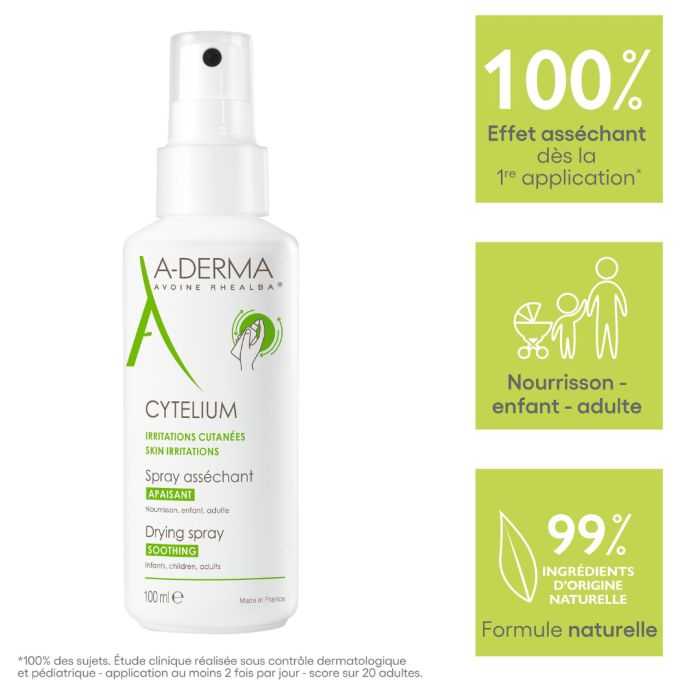 ADERMA CYTELIUM SPRAY ASSECHANT 100ML
