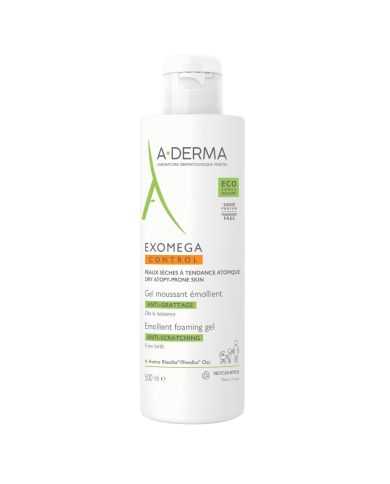 ADERMA EXOMEGA CONTROL GEL MOUSSANT EMOLLIENT ANTI GRATTAGE 500 ML