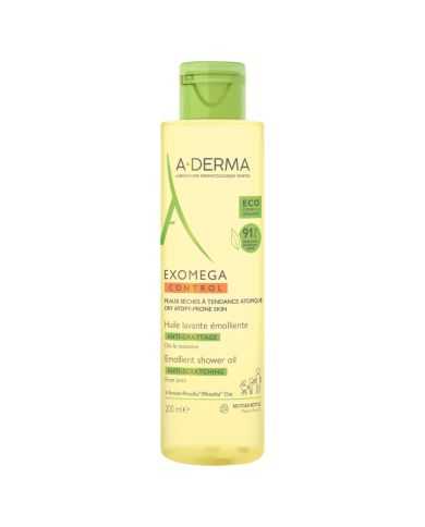 ADERMA EXOMEGA CONTROL HUILE LAVANTE EMOLLIENTE ANTI GRATTAGE 200 ML