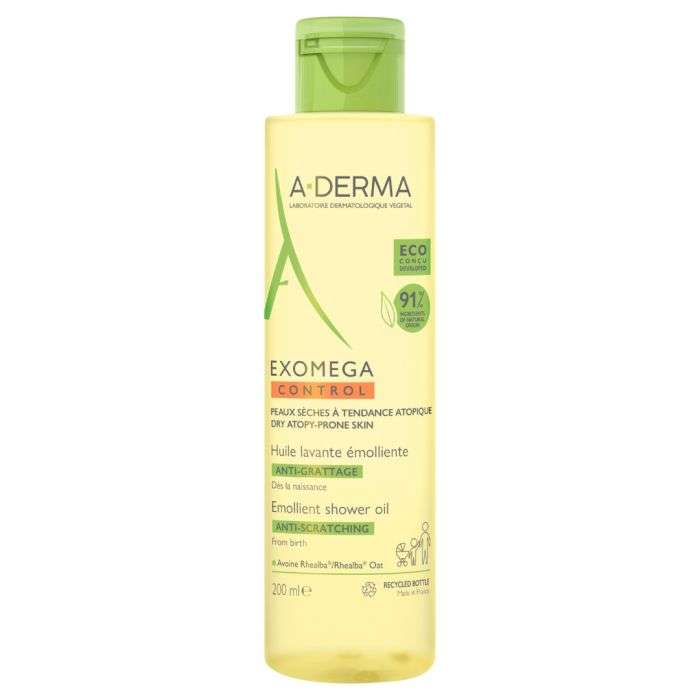 ADERMA EXOMEGA CONTROL HUILE NETTOYANTE EMOLLIENTE 200 ML