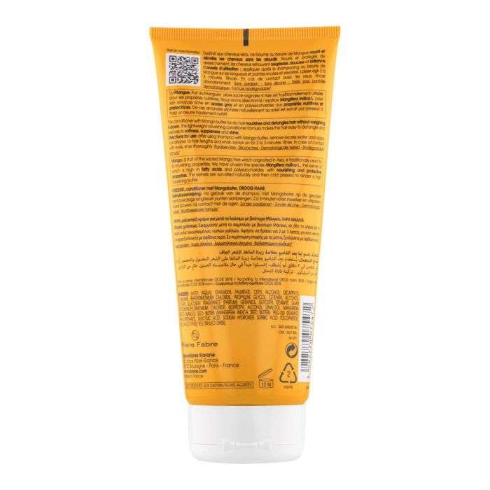 KLORANE BAUME APRES-SHAMPOING AU BEURRE DE MANGUE 200ml