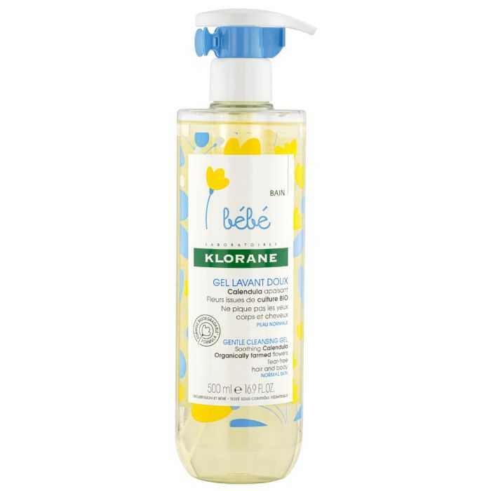 KLORANE BEBE GEL LAVANT DOUX AU CALENDULA 500 ml