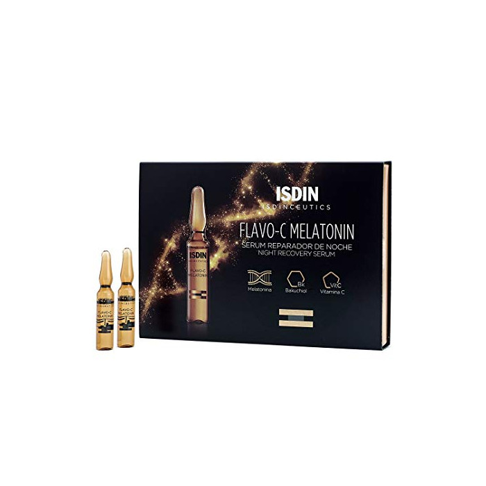 Isdin Flavo-C Melatonin Sérum Réparateur Nuit 30 ampoules