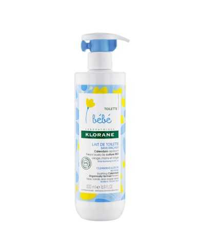KLORANE BEBE LAIT DE TOILETTE SANS RINÇAGE AU CALENDULA 500 ML
