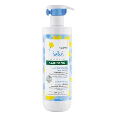 KLORANE LAIT DE TOILETTE SANS RINCAGE AU CALENDULA 500ml 