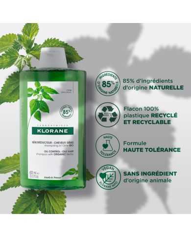 KLORANE ORTIE SHAMPOOING SEBOREDUCTEUR 400ML