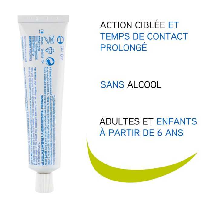 ELUGEL GEL BUCCAL PURIFIANT A LA CHLORHEXIDINE 40 ML