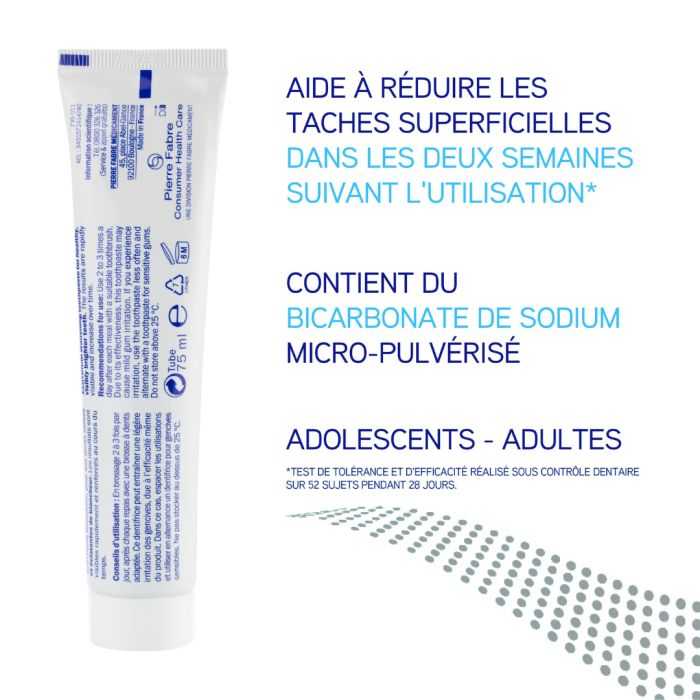 ELGYDIUM DENTIFRICE BLANCHEUR 75 ML