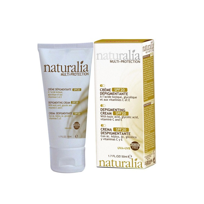 NATURALIA CRÈME SPF20 DÉPIGMENTANTE 50 ML
