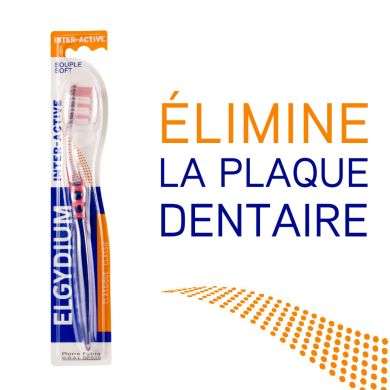 ELGYDIUM BROSSE A DENTS INTER ACTIVE SOUPLE