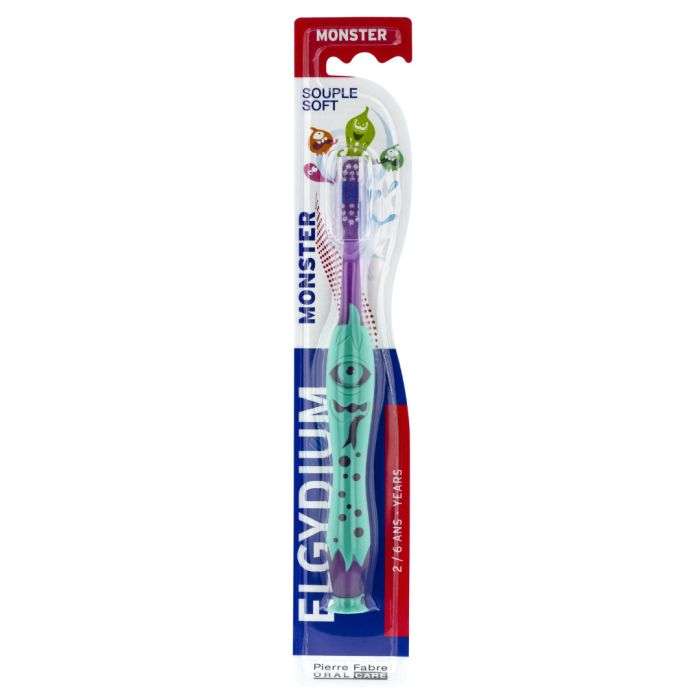 ELGYDIUM BROSSE A DENTS MONSTER SOUPLE 2-6 ANS