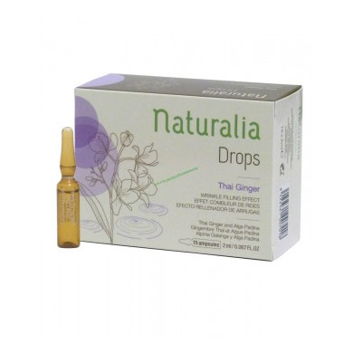 NATURALIA : Drops thai ginger effet combleur de rides 15 ampoules
