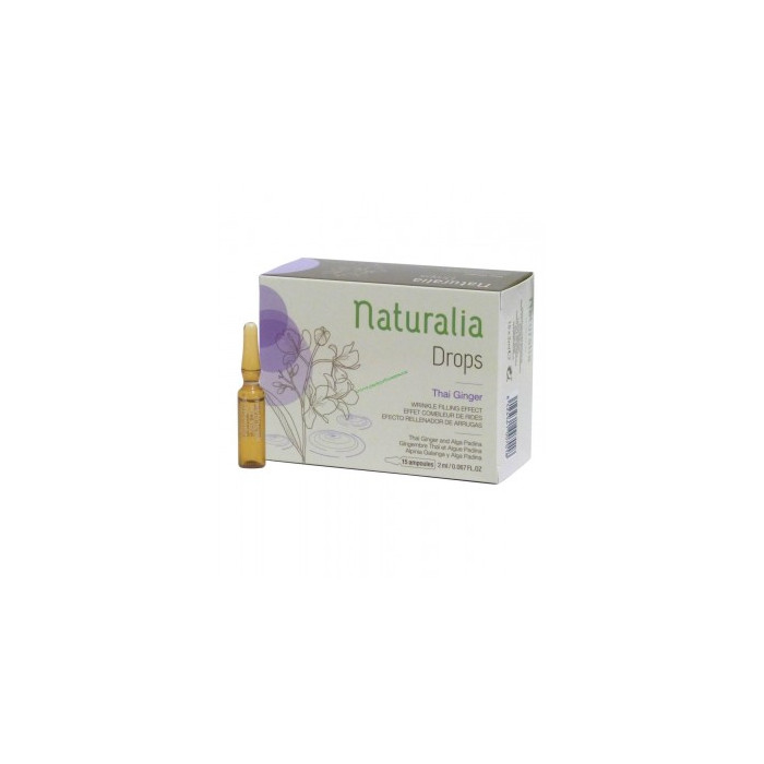 NATURALIA : Drops thai ginger effet combleur de rides 15 ampoules