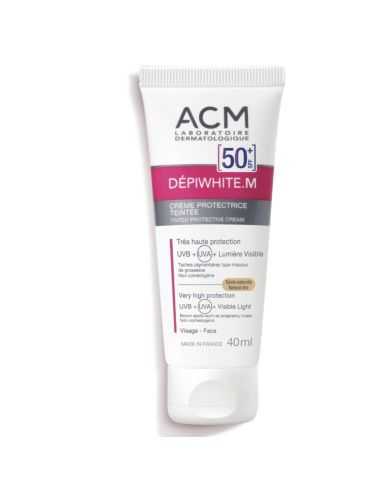 ACM DEPIWHITE M TEINTE SPF50+ CREME PROTECTRICE TEINTE NATURELLE 40 ML