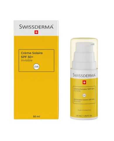 SWISSDERMA CREME SOLAIRE SPF 50+ INVISIBLE 50 ML